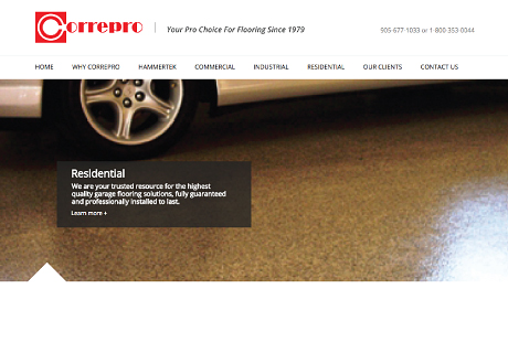 Correpro Website