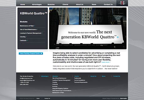 The Siroky Group Websites, Various Print Materials, Banner Ads, Services Animation
